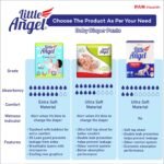Little Angel Extra Dry Baby Pants Diaper, Extra Large (XL) Size, 56 Count, Super Absorbent Core Up to 12 Hrs Protection & Wetness Indicator, Pack of 1, Over 12kg - Image 3