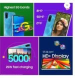 Samsung Galaxy F06 5G, Bahama Blue (4GB, 128GB) - Image 3