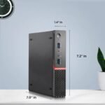 𝗟𝗲𝗻𝗼𝘃𝗼ThinkCentre M700 Tiny Desktop PC | 𝗜𝗡𝗧𝗘𝗟i5 6th Gen | 8GB RAM | 256GB SSD | Win 11 Pro | WiFi Ready | MS Office | HDMI/VGA/DVI/USB Connectivity | Pre-Owned & Tested - Image 5