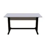 Riyan Luxiwood® Clover Study Table for Home, Office, Desk with Large Storage Space Modern Gaming Desk Study Laptop Table - White - Image 5