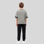 Boys Cotton Blend Clothing Set 2–16 Years – Graphic Printed Round Neck T-Shirt & Track Pant Combo | Kids Casual Summer Co-Ord Outfit with Elastic Waist - Image 2