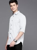 Pinkmint Men's Solid Shirt | Soft Cotton Blend | Casual Shirt | Plain | Full Sleeve - Regular Fit (Combo | Available in Plus Size and Combo Pack of 3) - Image 2