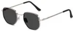 Sheomy Unisex combo offer pack of 4 shades Unisex Fashion Sunglasses Set, 4 Pairs, Metal Frame, Black and Silver - MC-690 - Image 2