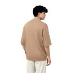 Boys Oversized Polo T-Shirt | Cotton Blend Half Sleeve Collar Neck Casual & Sports Wear | Comfortable Loose Fit Trendy Kids T-Shirt for Boys - Image 2