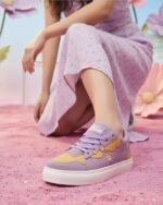 Bacca Bucci Blossom Women’s Sneakers – Genuine Leather Casual Shoes with Floral Accents & Metal Lace Charms | High-Energy Colorways | All-Season Comfort & Style - Image 4