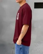 AUSK Baggy Hip-Hop T-Shirt for Men - Graphic Printed T Shirts || Oversized Men Tshirt || T-Shirts - Image 4