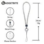 GadgetBite Small Diamond Charm Phone Lanyard: Stylish Cross-Body Mobile Holder Strap, Hands-Free Neck Chain Accessory, Ideal for iPhone & Most Smartphones with Charms for Phone Cases - Image 3