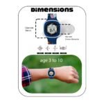 SPIKY Digital Sports Watch for Kids | Multifunctional, Luminous Display, Alarm | Water Resistant & Printed Silicone Strap | Best Birthday Gift Wrist Watches for Girls & Boys | Age 2-14 yrs - Image 3