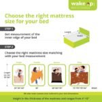 Wakeup India | Riserox Mattress | Luxe Comfort Pocket Spring | 10 Years Warranty | King Size 78x72x8 Inch Mattress | Medium Firm - Image 8