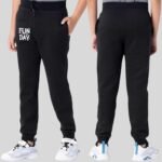 Boys Cotton Blend Clothing Set 2–16 Years – Graphic Printed Round Neck T-Shirt & Track Pant Combo | Kids Casual Summer Co-Ord Outfit with Elastic Waist - Image 4