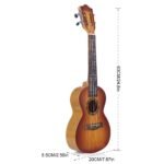 Rk Toys Toys and Gift Plastic 23" 4 String Decor Musical Instrument Educational Toy Small Guitar for Beginners Kids/Children ( Colour May Vary) - Image 7