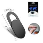 Lapster Laptop Camera Cover Webcam Cover Slider, Ultra Thin Slide Blocker for All Laptop PC Tablet (Pack of 10 pcs) - Image 2