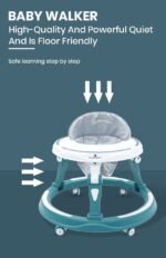StarAndDaisy Baby Walkers 6-24 Month Boy & Girl / 360° Walker for Kids 1 Years with Multi Adjustable Height/Multi-Function Baby Walker with Anti-Rollover - (Blue) - Image 5