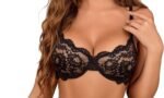 Women's Underwired Lingerie Set for Lace Lingerie Set for Honymoon, Bridal lace Underwired Bra Panty Set - Image 2