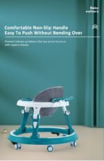 StarAndDaisy Baby Walkers 6-24 Month Boy & Girl / 360° Walker for Kids 1 Years with Multi Adjustable Height/Multi-Function Baby Walker with Anti-Rollover - (Blue) - Image 6