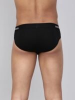 Levi's 009 Neo Brief for Men | 100% Pure Cotton | Solid Men's Underwear | Breathable | Branded Outer Elastic Anti-Roll Waistband | Extra Supportive Gusset | Dual Layer 3D Pouch | Tagless | Pack of 2 - Image 4