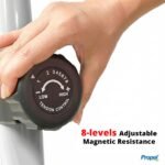 Propel HX 69i Silent Elliptical Cross Trainer for Home | 7 Kg Flywheel | 16" Extended Natural Stride | 8-Level Magnetic Resistance | 120 Kg Capacity | LCD Display | Pulse Sensors | Anti-Slip Pedals - Image 5