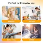 Humble® Suction Phone Sticker Silicone Grip, Sticky Phone Mount, Hands-Free Mobile Holder, Reusable Anti-Slip Stand for Mirror, Glass, Tile, Shower, All Smartphones for Selfies & Videos (Pack of 3) - Image 5