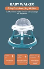 StarAndDaisy Baby Walkers 6-24 Month Boy & Girl / 360° Walker for Kids 1 Years with Multi Adjustable Height/Multi-Function Baby Walker with Anti-Rollover - (Blue) - Image 4