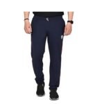SK Wardrobe Men’s Solid Cotton Track Pant | Full Elastic Waistband | Regular Fit Casual Lower for Gym, Home, Lounge Full Length Solid Bottom Wear for Men - Image 2