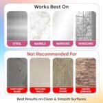 Humble® Suction Phone Sticker Silicone Grip, Sticky Phone Mount, Hands-Free Mobile Holder, Reusable Anti-Slip Stand for Mirror, Glass, Tile, Shower, All Smartphones for Selfies & Videos (Pack of 3) - Image 4