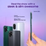 Samsung Galaxy A07 LTE (Green, 4GB RAM, 64GB Storage) | 50MP Dual Camera | 6.7 Inch HD+ Display | 90Hz Refresh Rate | MediaTek Helio G99 (6nm) | IP54 | 6 Gen OS Upgrade and Security Update - Image 3