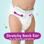 Pampers Active Baby Taped Diapers, Medium size diapers, (6-11kg) 90 count,taped style custom fit - Image 8