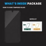 Military-Grade Tempered Glass Screen Protector for Samsung Galaxy A06 / F06 / M06 / A07 / F07 / M07 Edge to Edge Coverage with Easy Self-Installation Kit - Image 9