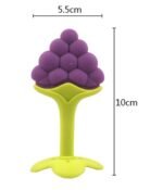 BabyGo Teething Baby Chew Toys | BPA-Free Soft Silicone Teether for Babies 6-12 Months | Natural Organic Freezer-Safe Teething Toy for Toddlers | Gum Pain Relief Teether Set (4 Pack) - Image 5