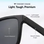 Vincent Chase By Lenskart | Full Rim Square | Polarized Stylish Sunglasses | 100% UV Protected | For Men & Women - Image 12
