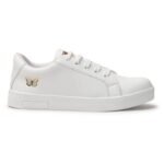 Longwalk Round White Sneakers for Women - Image 2