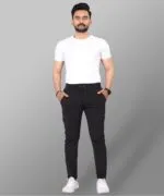 Mehrang Men's Stretchable Stretchable Formal Pant Trousers | Stylish Slim Fit Men's Wear Trousers for Office or Party | Polycotton Knitted Fabric - Image 7