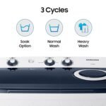 Samsung 6.5 kg, 5 star, Semi-Automatic Top Load Washing Machine (WT65R2200LL/TL, Air Turbo Drying, LIGHT GRAY, 5 Year Warranty on Wash Motor) - Image 4