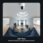 CP PLUS 2MP Full HD Wi-Fi CCTV Camera for Home with Motion Tracking | Smart Detection Suite | Night Vision | Cloud Recording | View & Talk | Supports OK Google | CTC Cyber Secure | CP-E25Q - Image 5