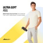 Boldfit Track Pants for Men Lightweight Gym Lower & Night Pant Mens Cotton Blend Trackpant for Running Sports Lower Man Style Comfortable Black Track Pants Joggers - Image 3