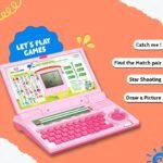 Wembley Educational Laptop for Kids Toys for 2-5 Years Learning Activity Computer Educational Toy for 3 Years Old Boy Learn Alphabet,Letter,Words,Games,Mathematics,Music,Logic Memory Tool,Multicolour - Image 8