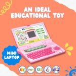 Wembley Educational Laptop for Kids Toys for 2-5 Years Learning Activity Computer Educational Toy for 3 Years Old Boy Learn Alphabet,Letter,Words,Games,Mathematics,Music,Logic Memory Tool,Multicolour - Image 9