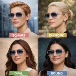 Dervin UV Protected Driving Pilot Gradient Square Metal Body Sunglasses for Men and Women - Image 5
