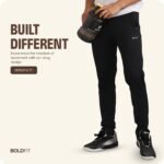 Boldfit Track Pants for man Gym Pants for Men Workout Mens Joggers Track Pant Slim fit Joggers for Men Activewear Night Pant for Boys Gym, Yoga, Running, Sports and Multipurpose Lower for man - Image 4