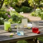 SUPERMOM Plastic Glass Set of 6 – Transparent Casa Glass, Unbreakable Tall Ribbed Glasses for Water, Juice, Cocktails, Mocktails & Beverages, Reusable and Easy to Clean, Everyday Drinkware (300 ml) - Image 3