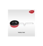 Pigeon Favourite 7 Piece Gift Set Non-Stick Coated Comes with Fry Pan, Kadhai, Lid, Sauce Pan, Spatula, Tadka Pan and a Tawa - Gas Stove Compatible (Red) - Image 4