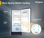 Whirlpool 184 L 5 Star Direct-Cool Single Door Refrigerator with Intellisense Inverter Compressor (205 WDE ROY 5S Inv SAPPHIRE SPRING-Y, Blue, 2026 Model) - Image 5