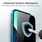 OpenTech® Privacy Tempered Glass Screen Protector Compatible for iPhone 13/13 Pro / 14 / 16e / 17e (6.1 Inches) with Edge to Edge Coverage and Easy Installation kit - Image 7