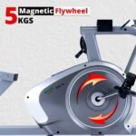 Propel FitnessOne PDA 81 Recumbent Exercise Bike/Cycle with Back Support for Home | Dual Motion Arms | 8-Level Magnetic Resistance | Adjustable Sliding Seat | LCD Display | 120kg Capacity - Image 3