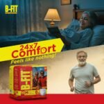 B-Fit Regular Adult Diaper M Size Pants | 20 Count (Medium) | Waist 25 – 48 inch | Unisex | Leakproof | Even Absorption | Long Protection hours | Brief-Like Fit & Soft Elastic Waist - Image 6