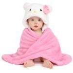 First Kick Baby Blanket Newborn Combo Gift Pack of Swaddle Wrapper & Baby Bath Towel, 0-9 Months, Length 68 cm x Width 68 cm, Pack of 2 Pcs. - Image 4