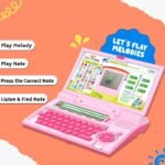 Wembley Educational Laptop for Kids Toys for 2-5 Years Learning Activity Computer Educational Toy for 3 Years Old Boy Learn Alphabet,Letter,Words,Games,Mathematics,Music,Logic Memory Tool,Multicolour - Image 7