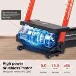 Welcare Maxpro Pta460I Auto Incline Treadmill Heavy Duty with Free Diet Plan | 6 Hp Peak Dc Motor Strudy Treadmill |15 Level Auto Incline | Max.User Weight 140Kgs | Max.Speed 18Km/Hr - Multicolor - Image 2