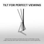 FRONTECH (54.61cm, LED, FHD 1920x1080,100Hz, White, 3500R Curved, Bezel Less Design, HDMI & VGA Ports Monitor (MON-0079C) - Image 8