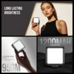 HIFFIN (VL49 RGB) 7W Portable Mini RGB LED Video Light with inbuild Battery & 360° HSI, 3000K-6000K, 8-Level Control, 9 Special FX Modes, Type-C Charging, 2hr Battery, for Photography & Videoshoots - Image 7